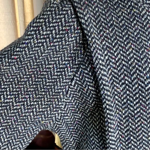 80s Wool Tweed Coat - Picture 6 of 11